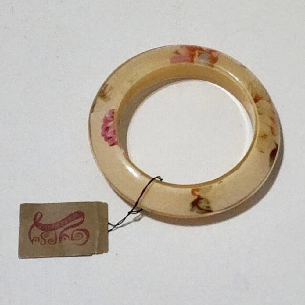 Treska floral Resin‎ bangle bracelet new!!! - Picture 6 of 7